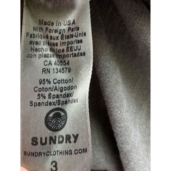 Anthropologie Sundry Ayana Flutter Cap Sleeve Midi Dress, Sage Green - Size L - Picture 10 of 10